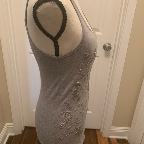 Gray beaded tank top - Picture 5 of 8